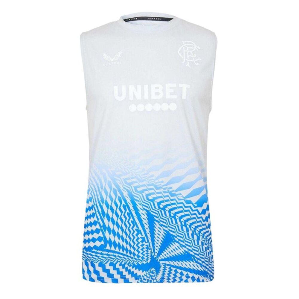Castore Mens Rangers FC Sleeveless Jersey / Blue